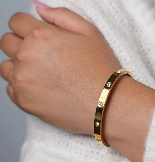 Crystal Luxe Bangle